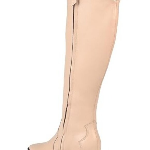 Journee Signature Womens Genuine Prys Pull On Knee High Boots Brown Size 12M NIB - Picture 3 of 5